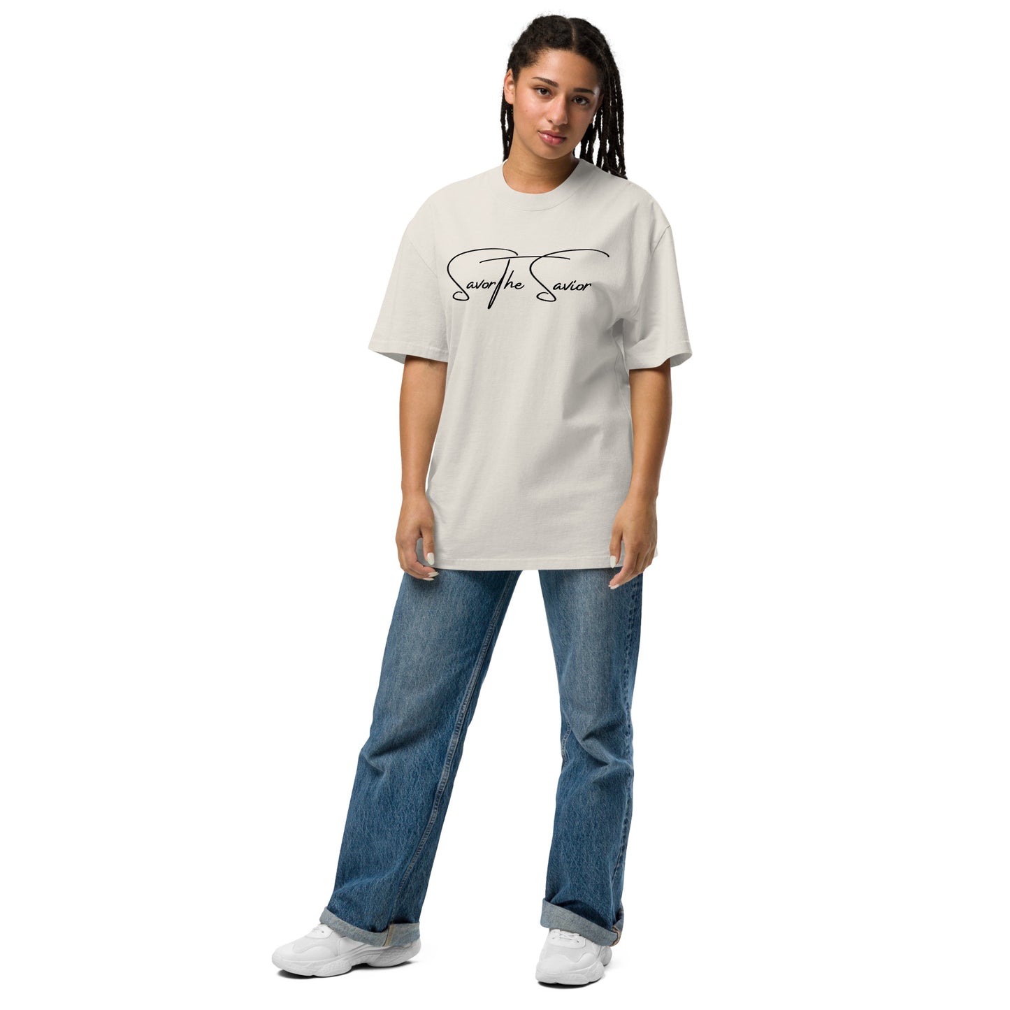 Oversized faded t-shirt by La Sal Apparel