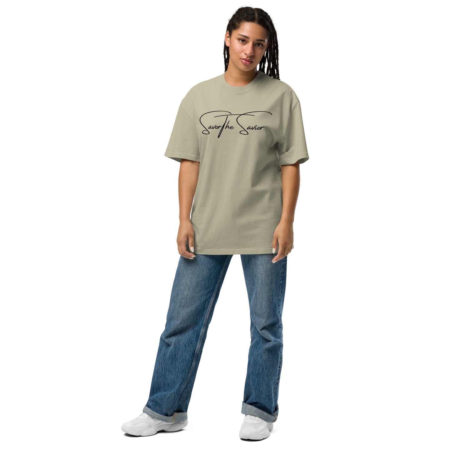 Oversized faded t-shirt by La Sal Apparel