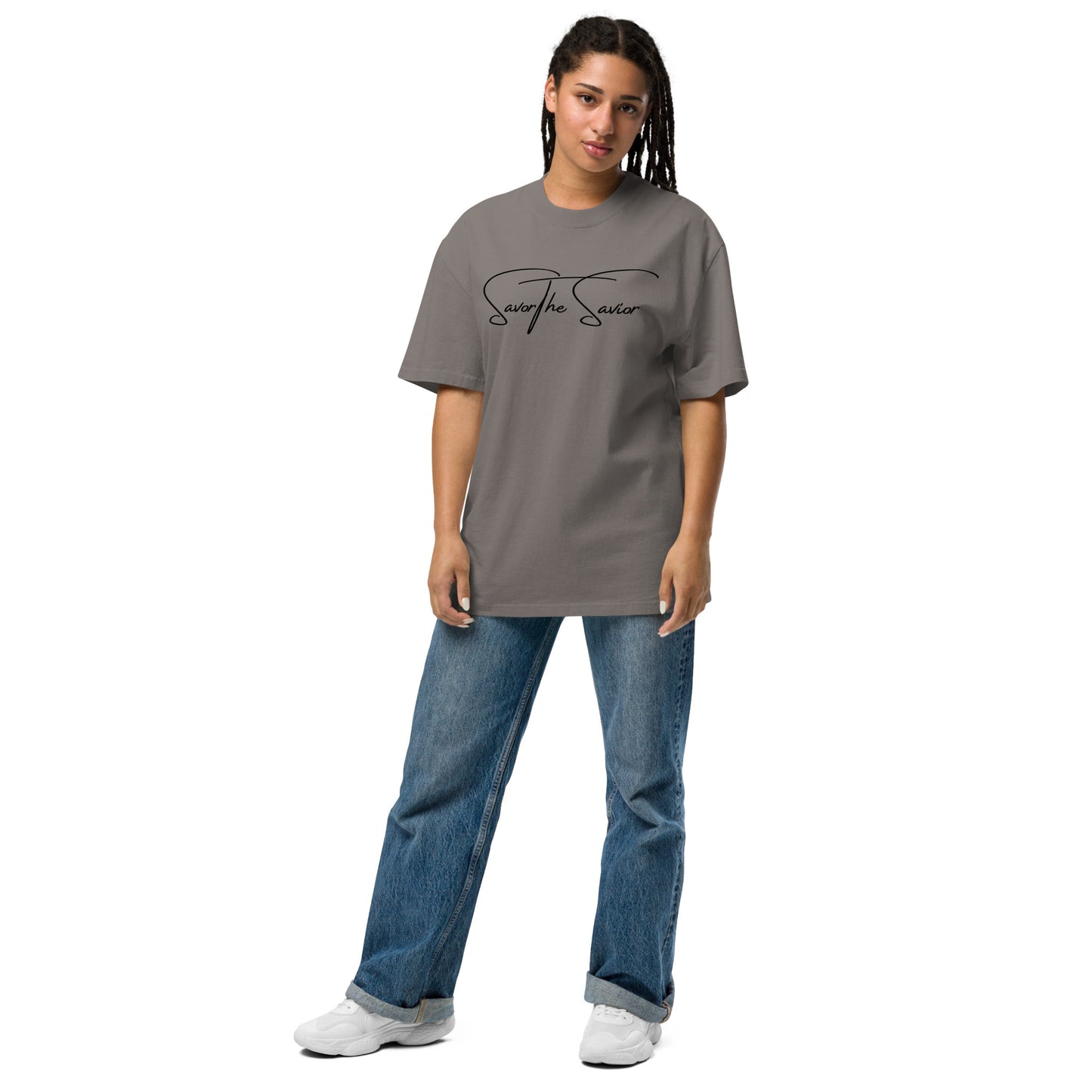 Oversized faded t-shirt by La Sal Apparel