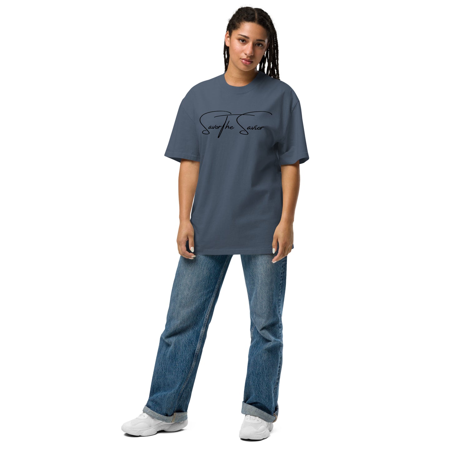 Oversized faded t-shirt by La Sal Apparel