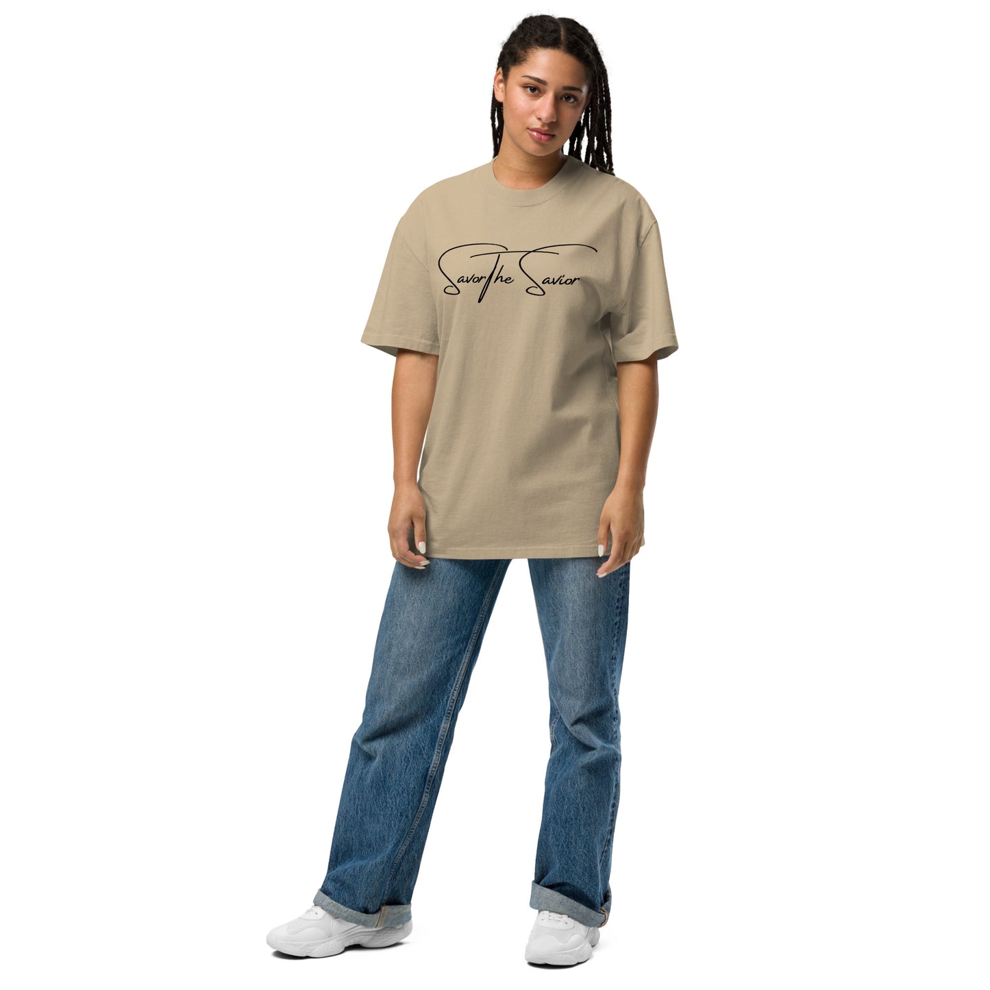 Oversized faded t-shirt by La Sal Apparel